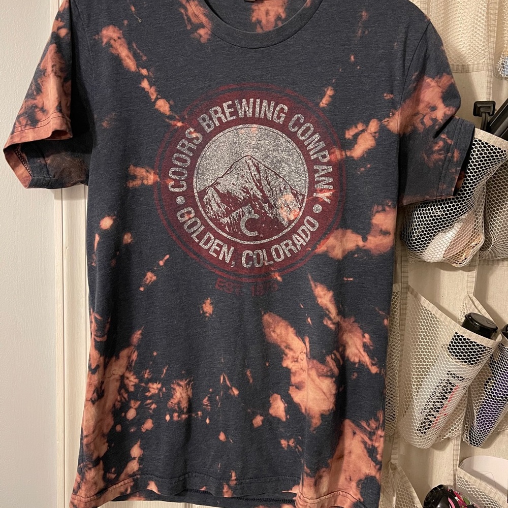 Tie dye Coors tshirt